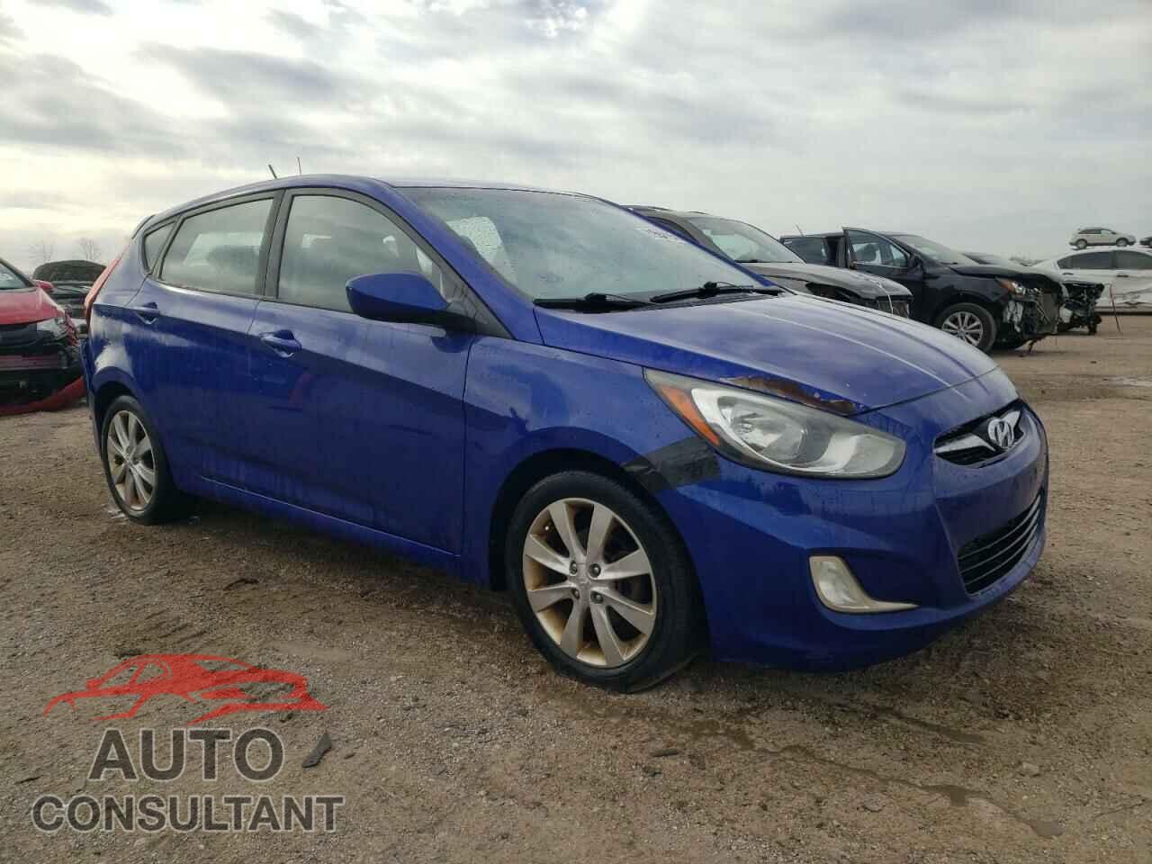 HYUNDAI ACCENT 2012 - KMHCU5AE8CU024077