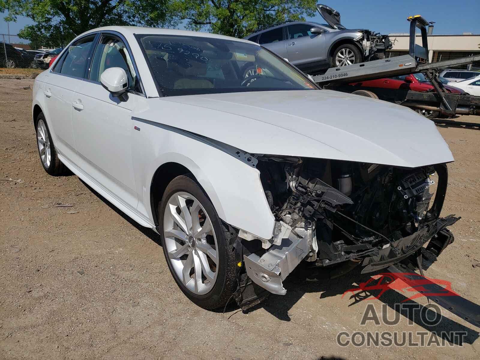 AUDI A4 2019 - WAUENAF45KA108891