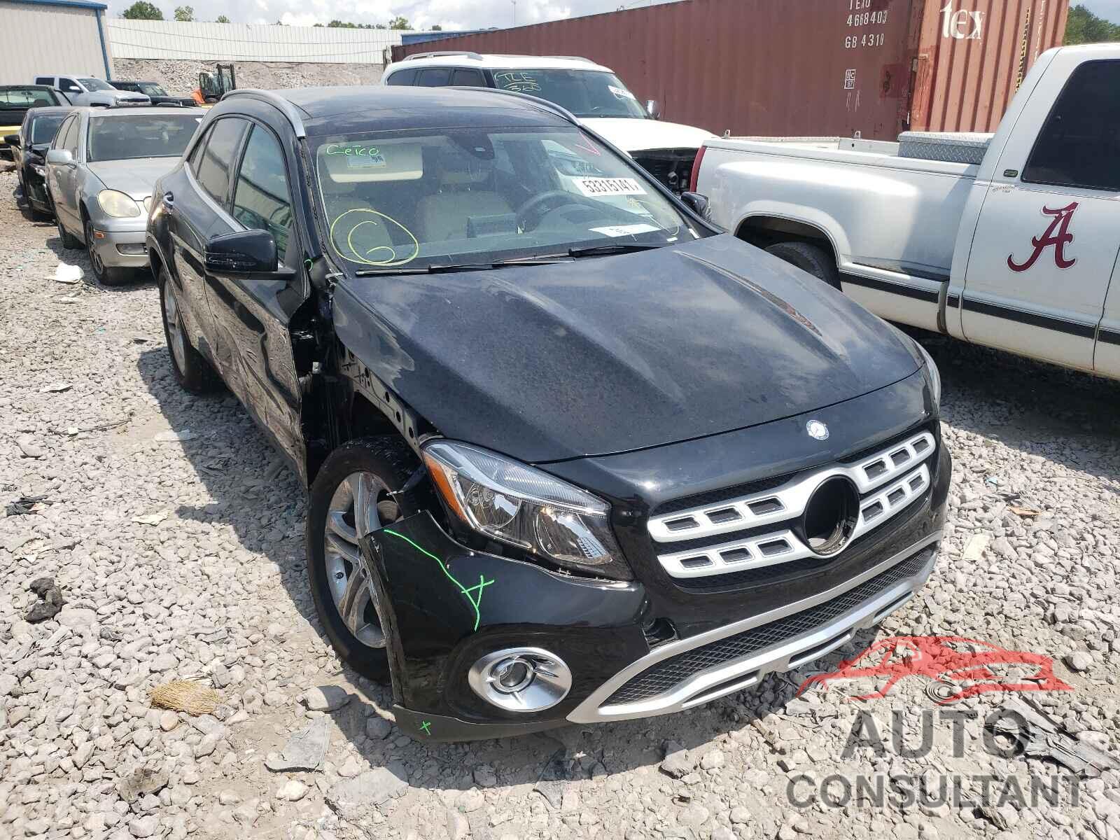 MERCEDES-BENZ GLA-CLASS 2018 - WDCTG4EB1JJ370812