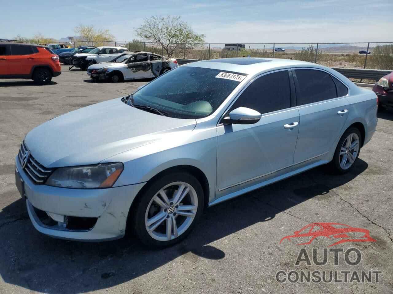 VOLKSWAGEN PASSAT 2012 - 1VWBN7A32CC096547