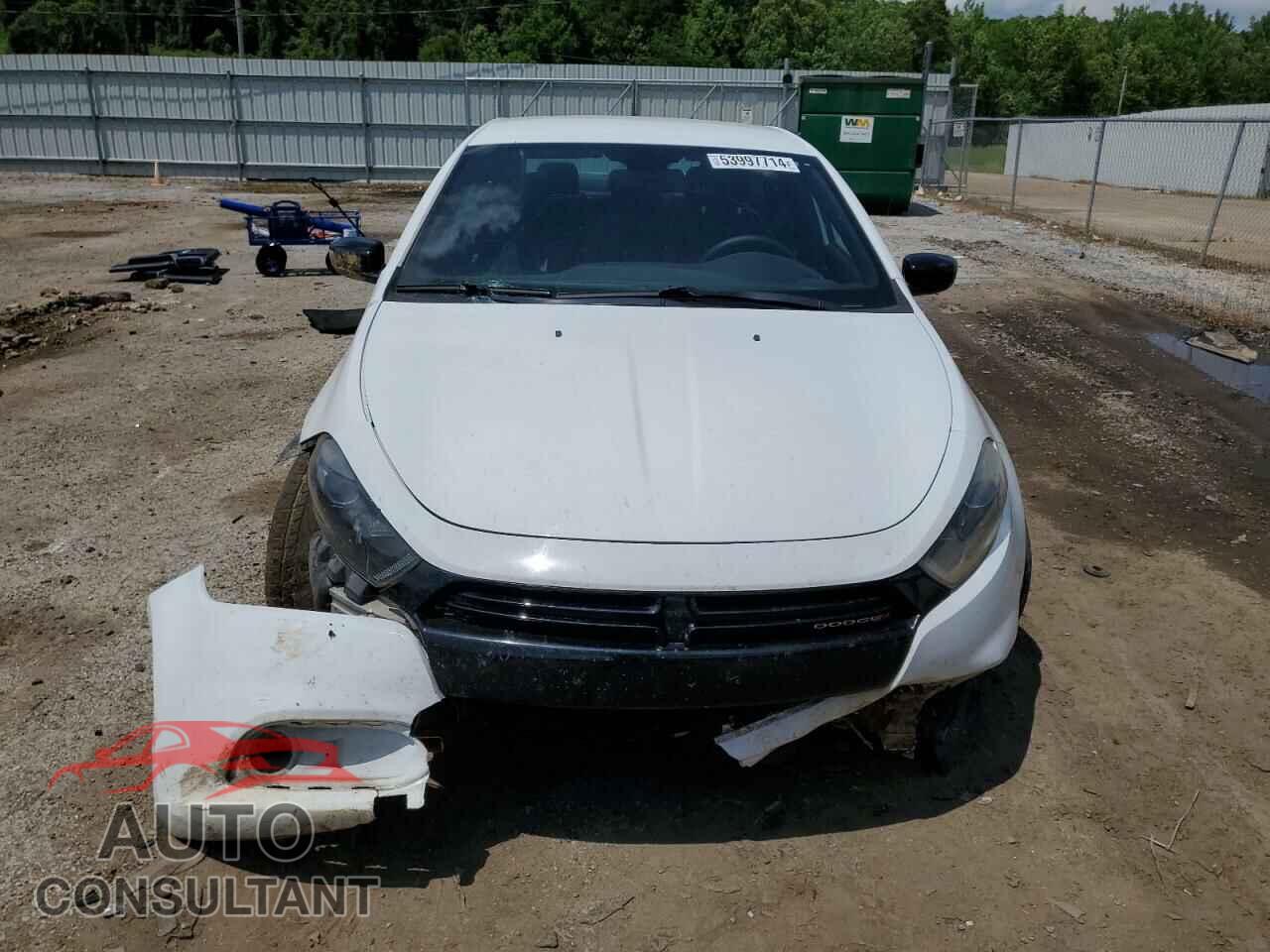 DODGE DART 2016 - 1C3CDFBBXGD508289