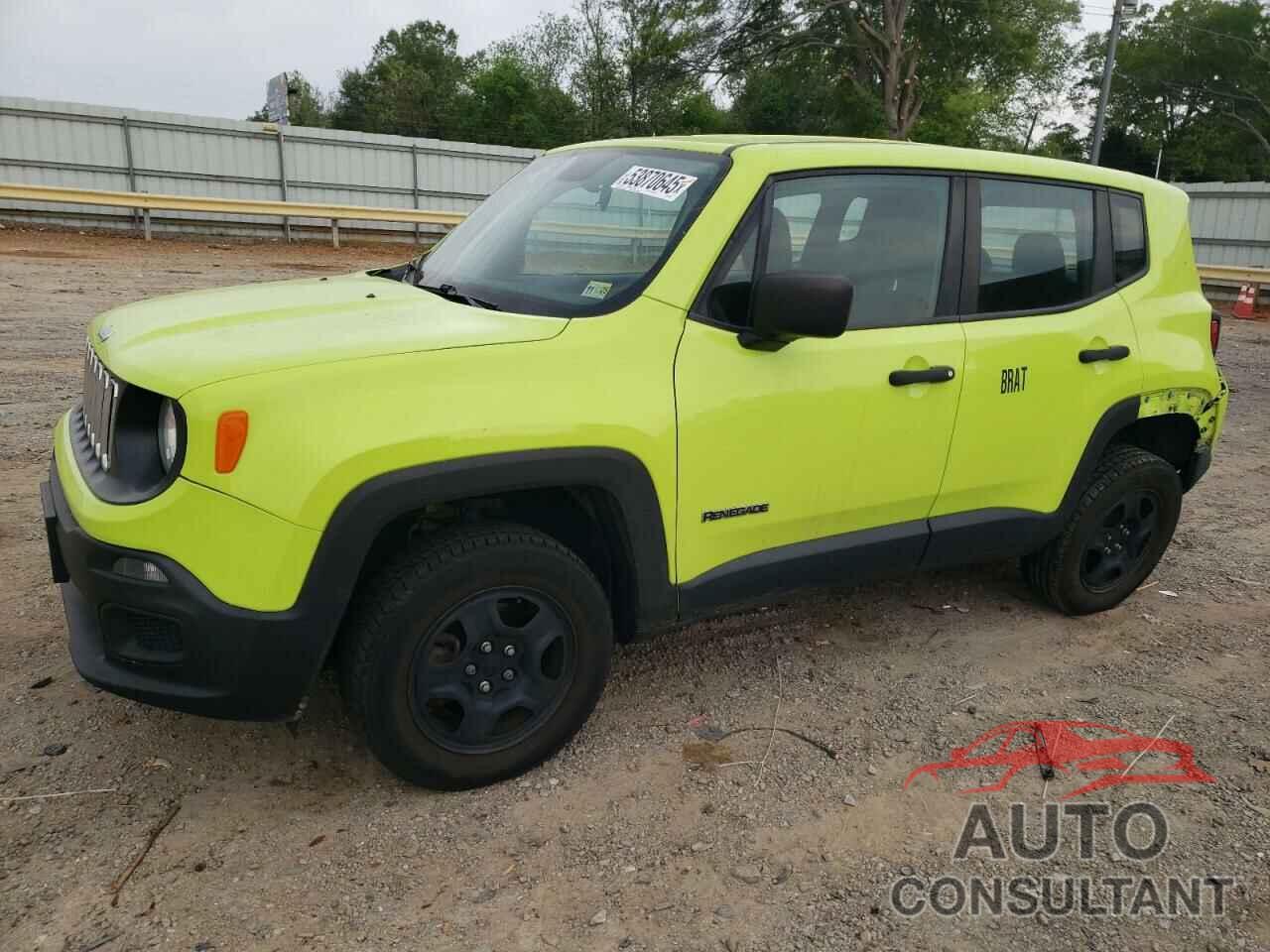 JEEP RENEGADE 2018 - ZACCJBAB0JPJ58062