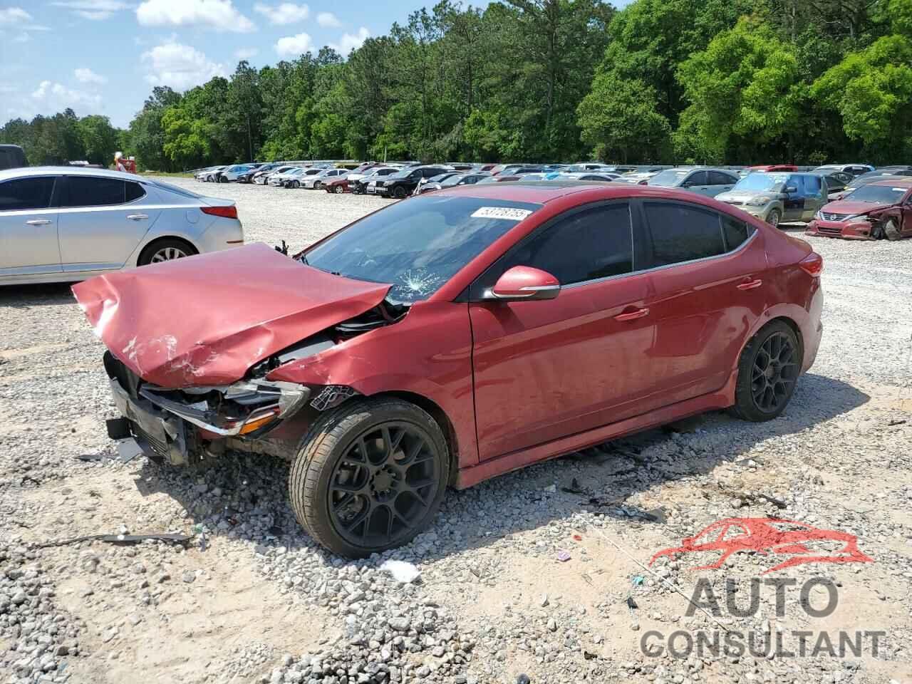 HYUNDAI ELANTRA 2017 - KMHD04LB5HU360421
