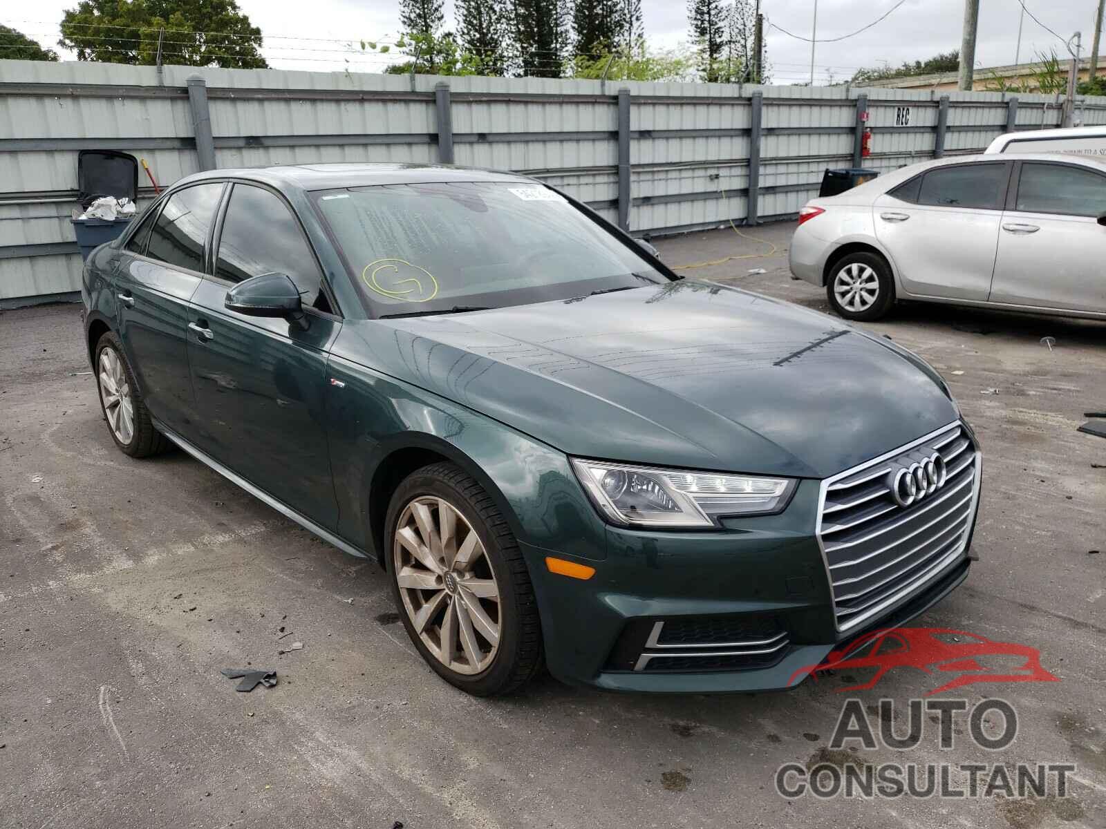 AUDI A4 2018 - WAUKMAF43JN015686