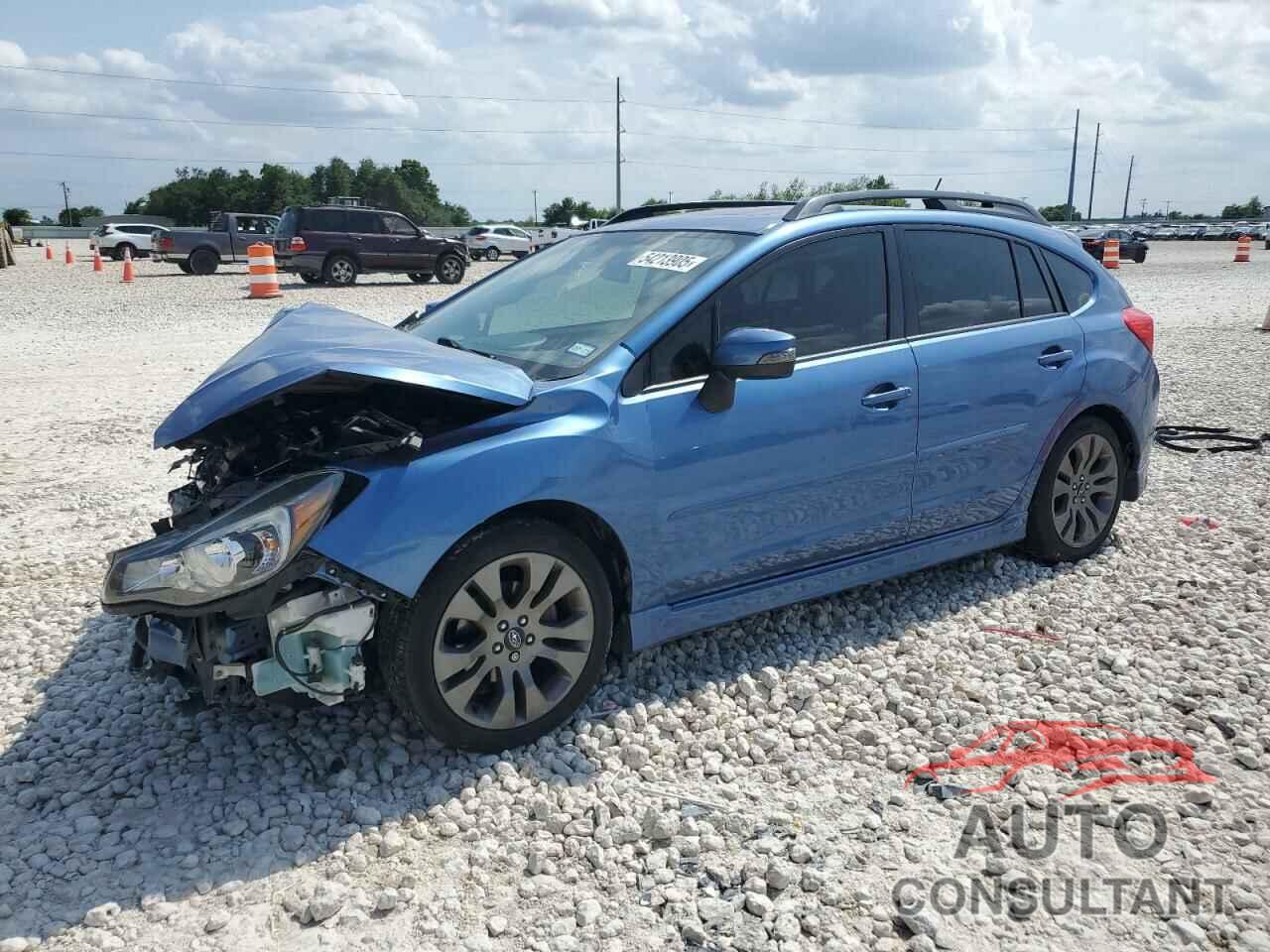 SUBARU IMPREZA 2015 - JF1GPAZ60FH255206