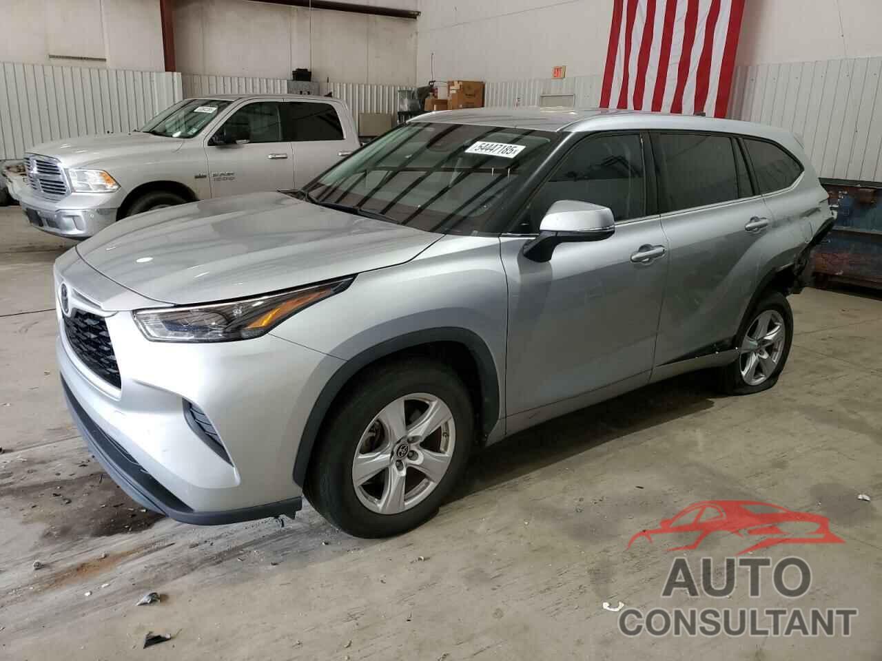 TOYOTA HIGHLANDER 2022 - 5TDCZRAH6NS097981