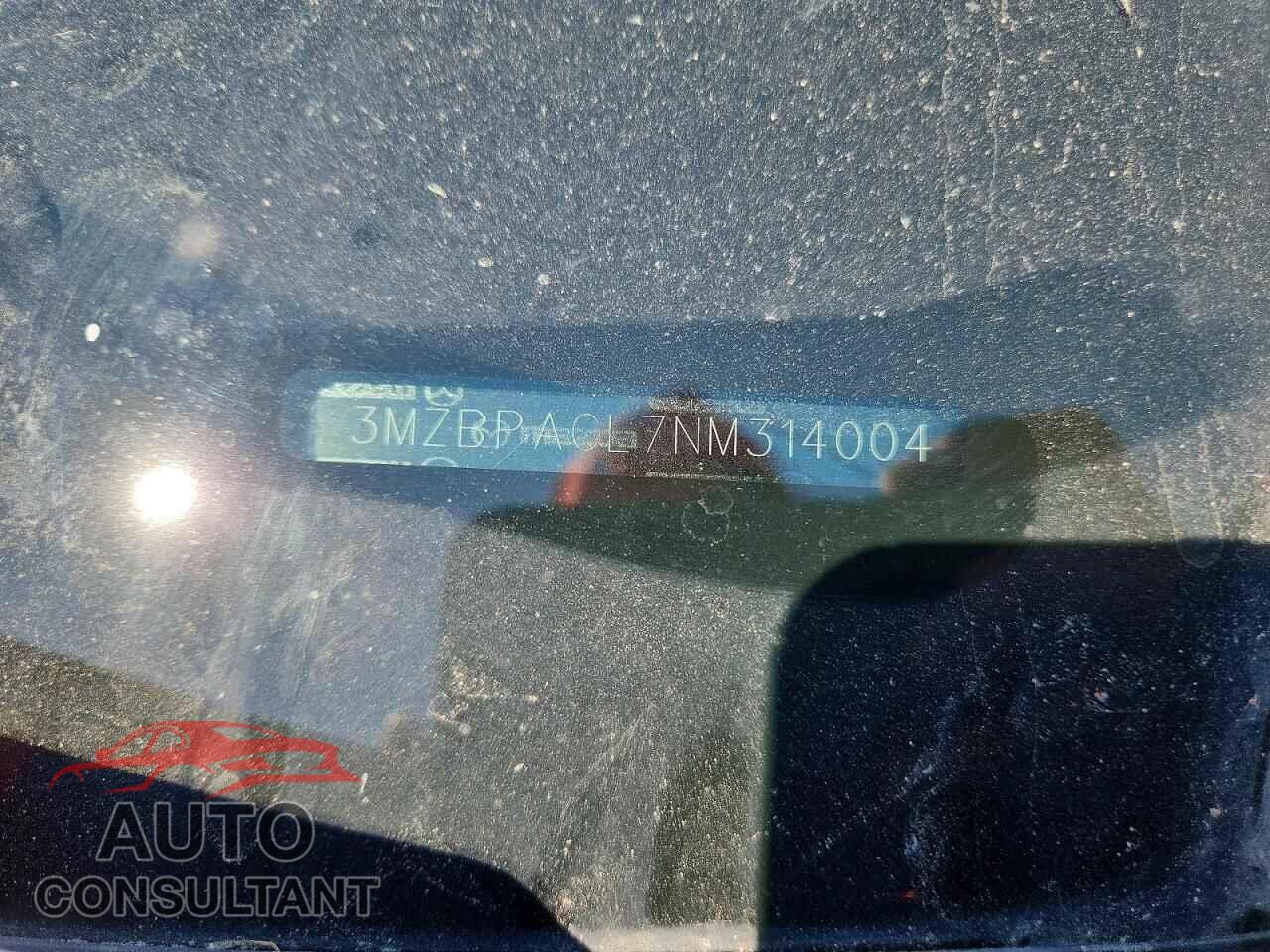 MAZDA 3 2022 - 3MZBPACL7NM314004