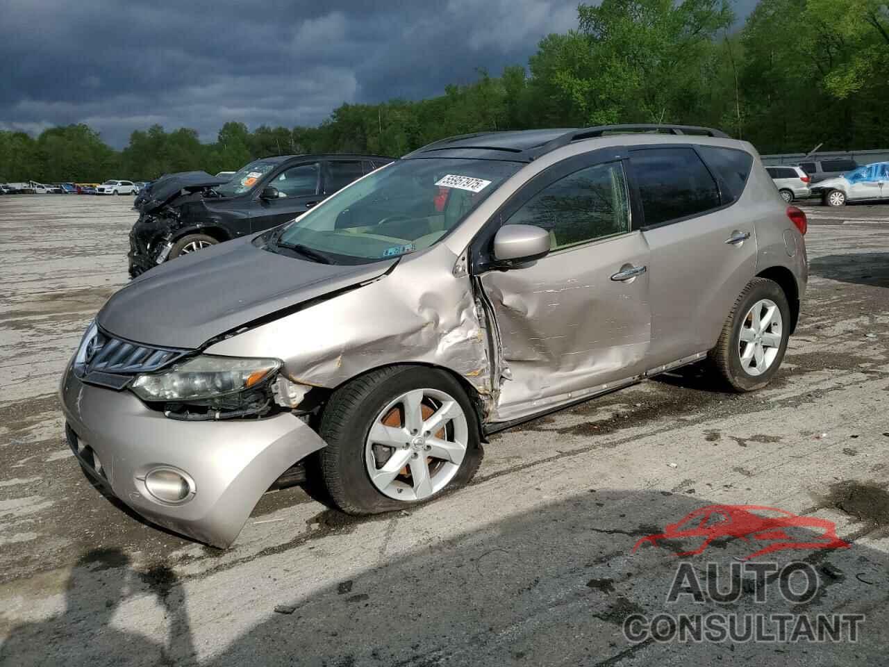 NISSAN MURANO 2009 - JN8AZ18W49W124568