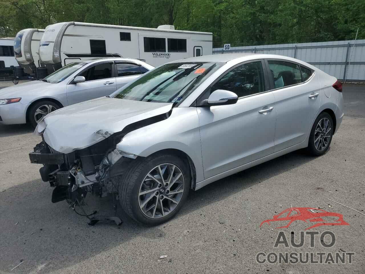 HYUNDAI ELANTRA 2019 - KMHD84LF7KU854217