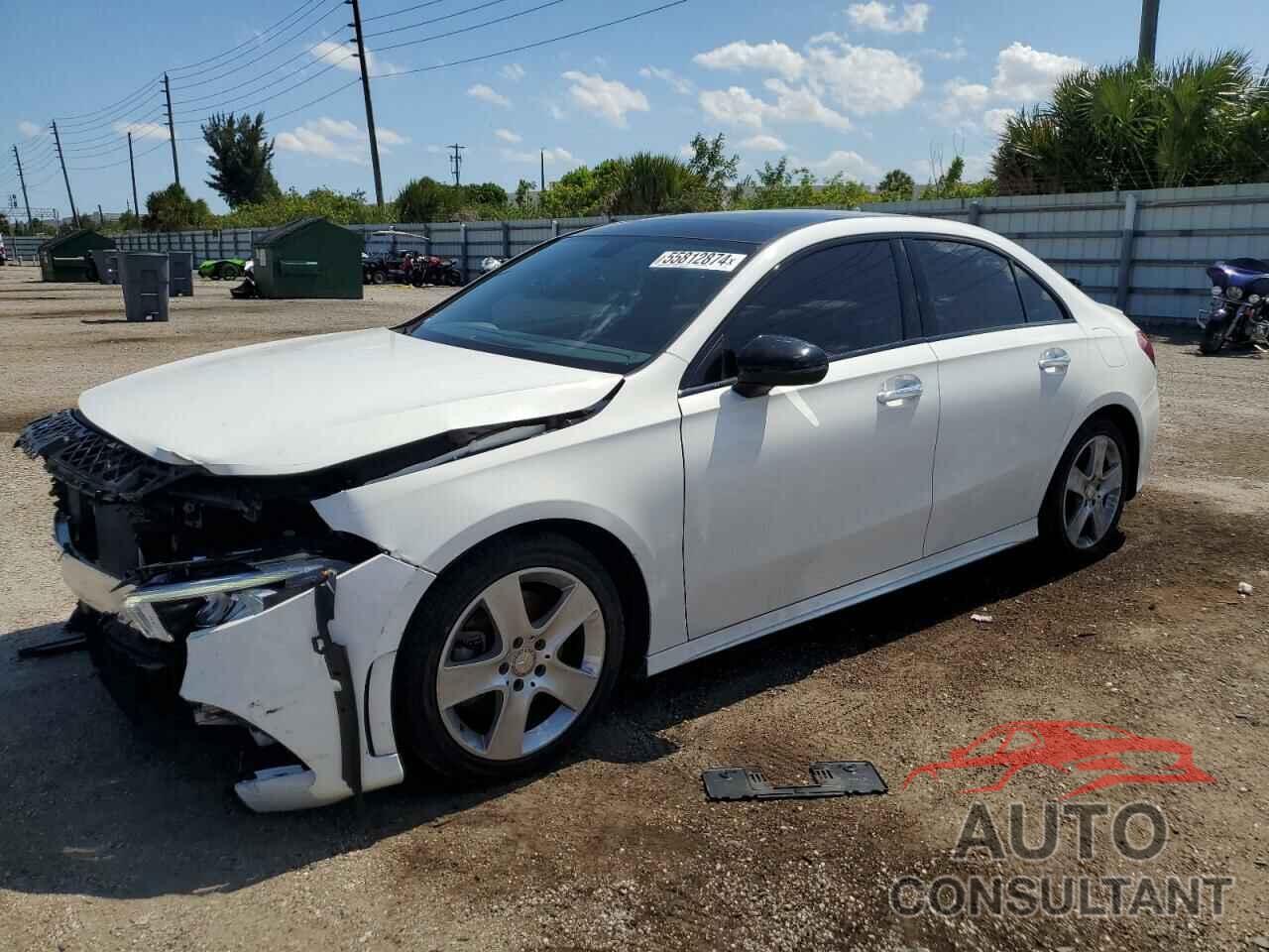 MERCEDES-BENZ A-CLASS 2021 - W1K3G4FB1MJ258512