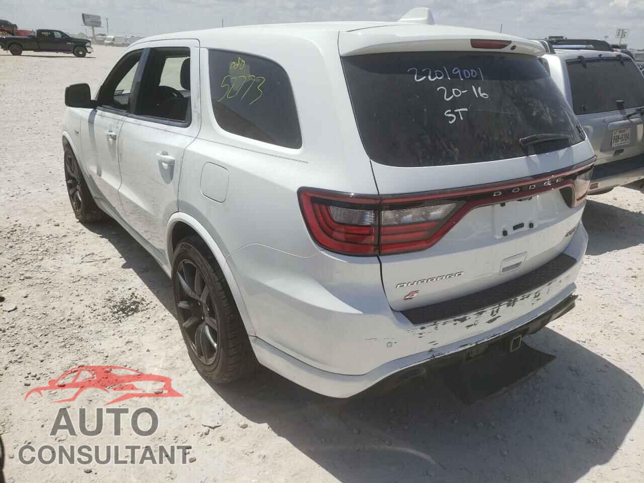 DODGE DURANGO 2018 - 1C4SDJGJ3JC448413