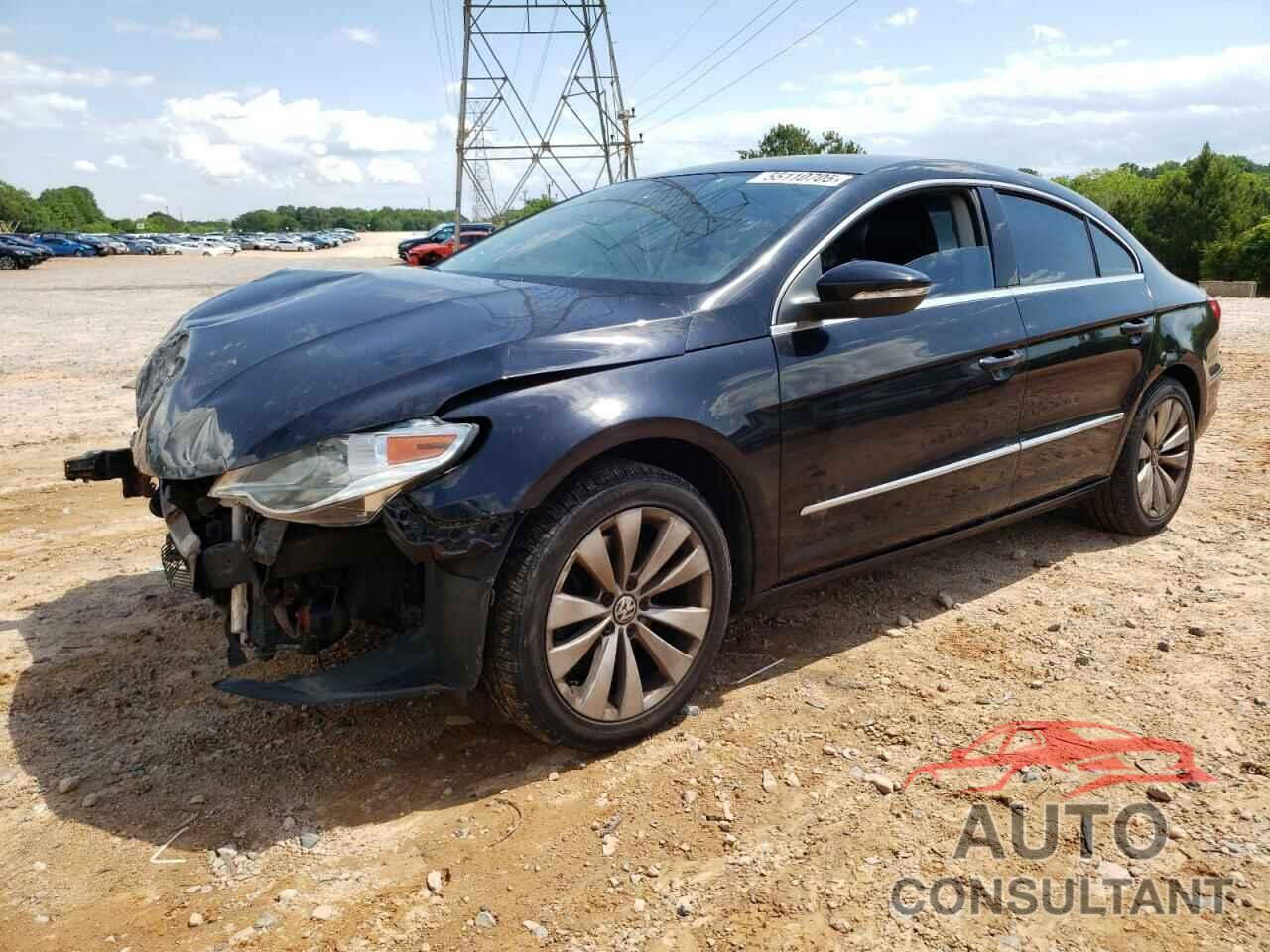 VOLKSWAGEN CC 2011 - WVWMN7AN9BE701955
