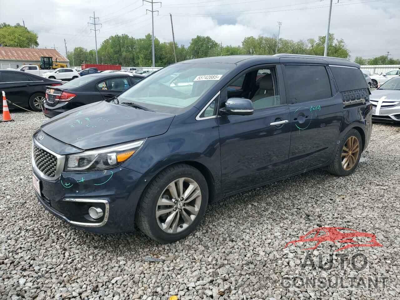 KIA SEDONA 2016 - KNDME5C17G6186258