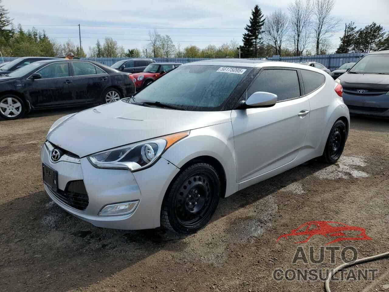 HYUNDAI VELOSTER 2013 - KMHTC6AD4DU139261