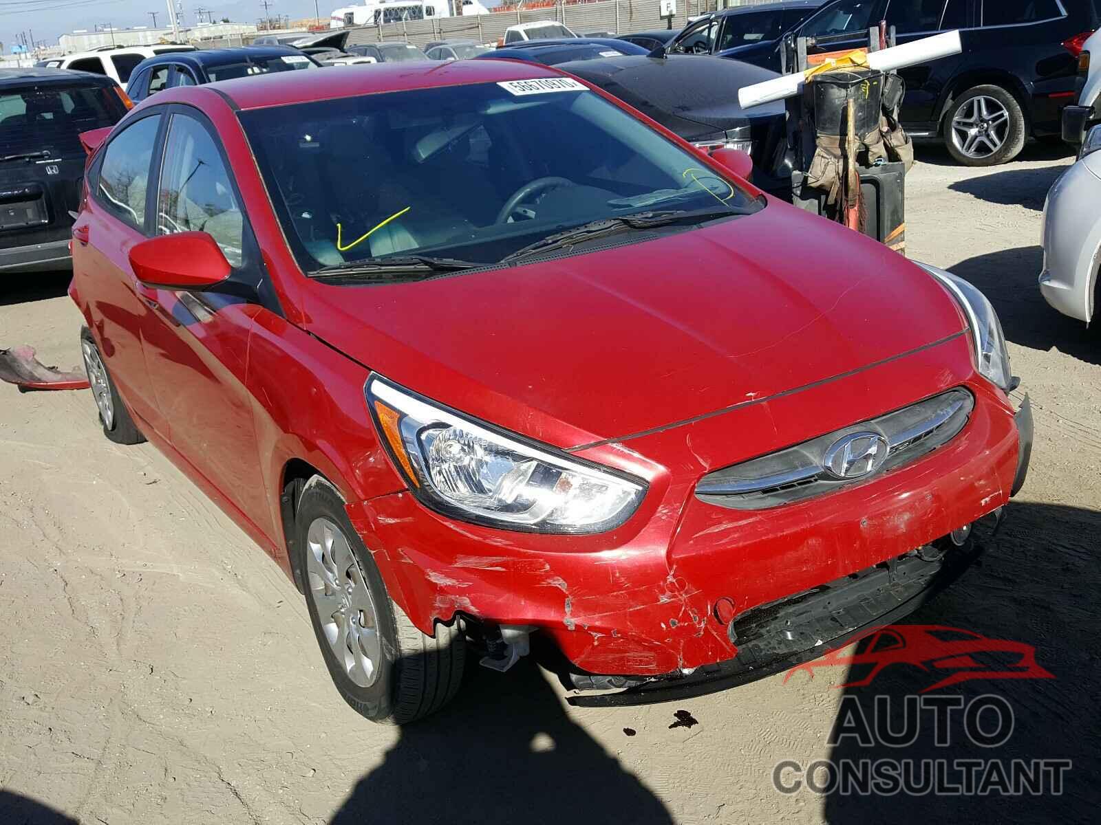 HYUNDAI ACCENT 2016 - KMHCT4AE0GU013870