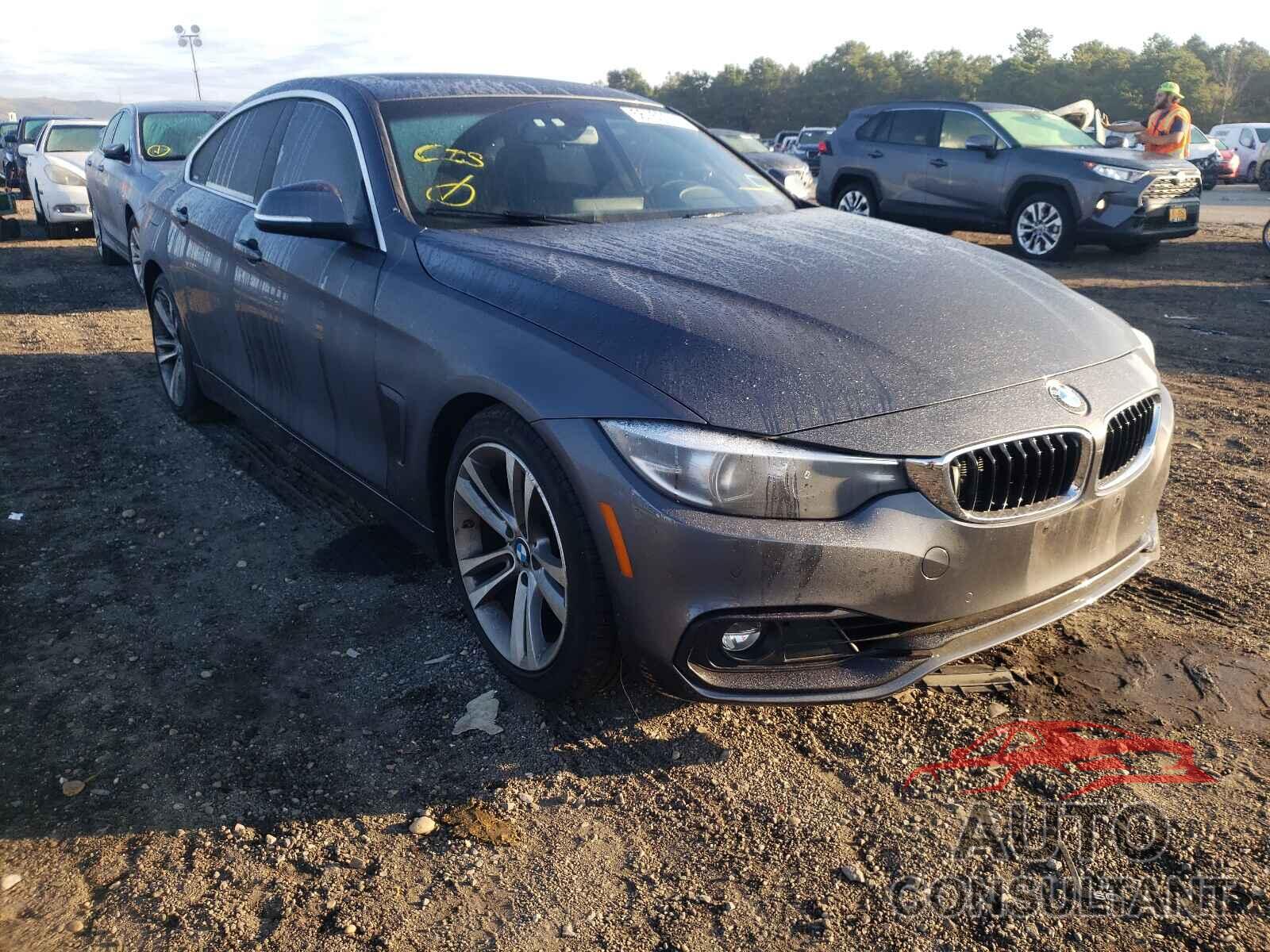 BMW 4 SERIES 2019 - WBA4J3C51KBL06149