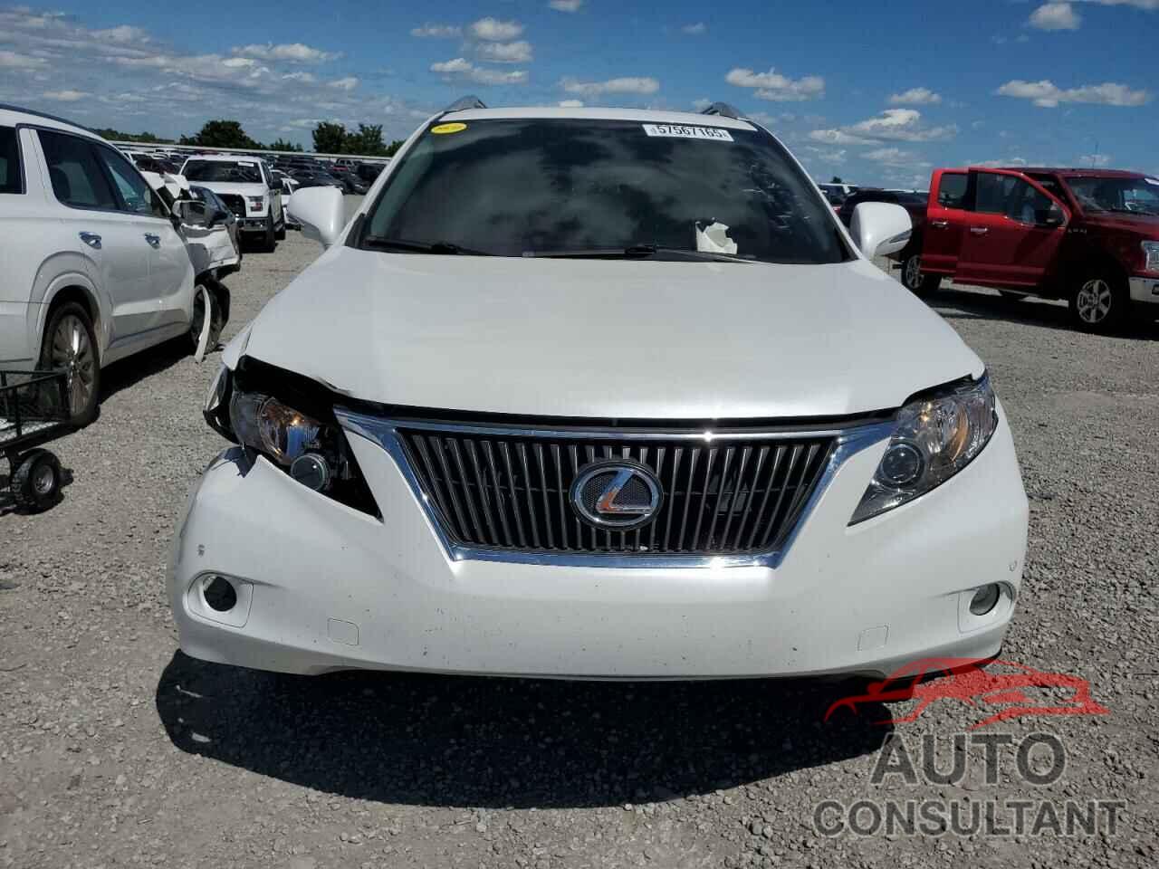 LEXUS RX350 2010 - 2T2BK1BA5AC059966