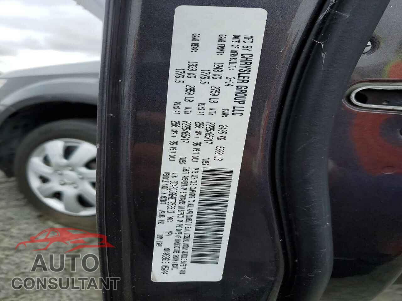DODGE JOURNEY 2014 - 3C4PDCAB4ET256513
