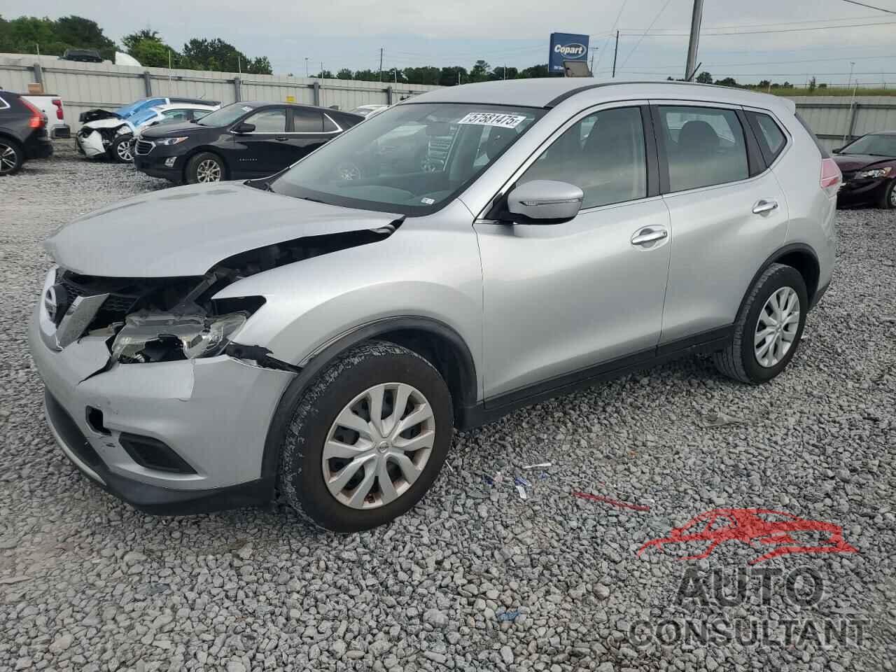 NISSAN ROGUE 2015 - KNMAT2MT9FP512321