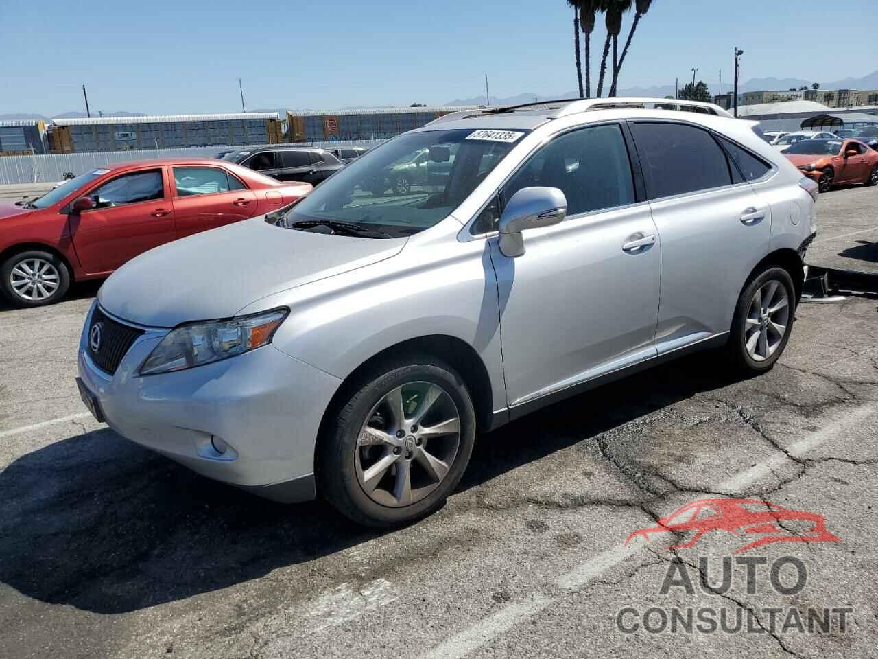 LEXUS RX350 2012 - 2T2ZK1BA9CC081082