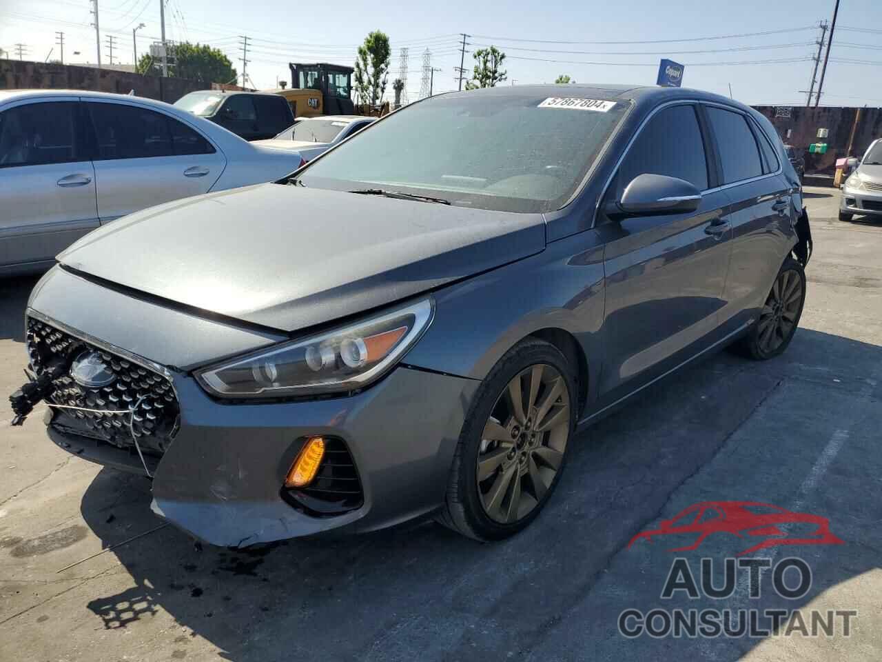 HYUNDAI ELANTRA 2018 - KMHH55LC7JU076862