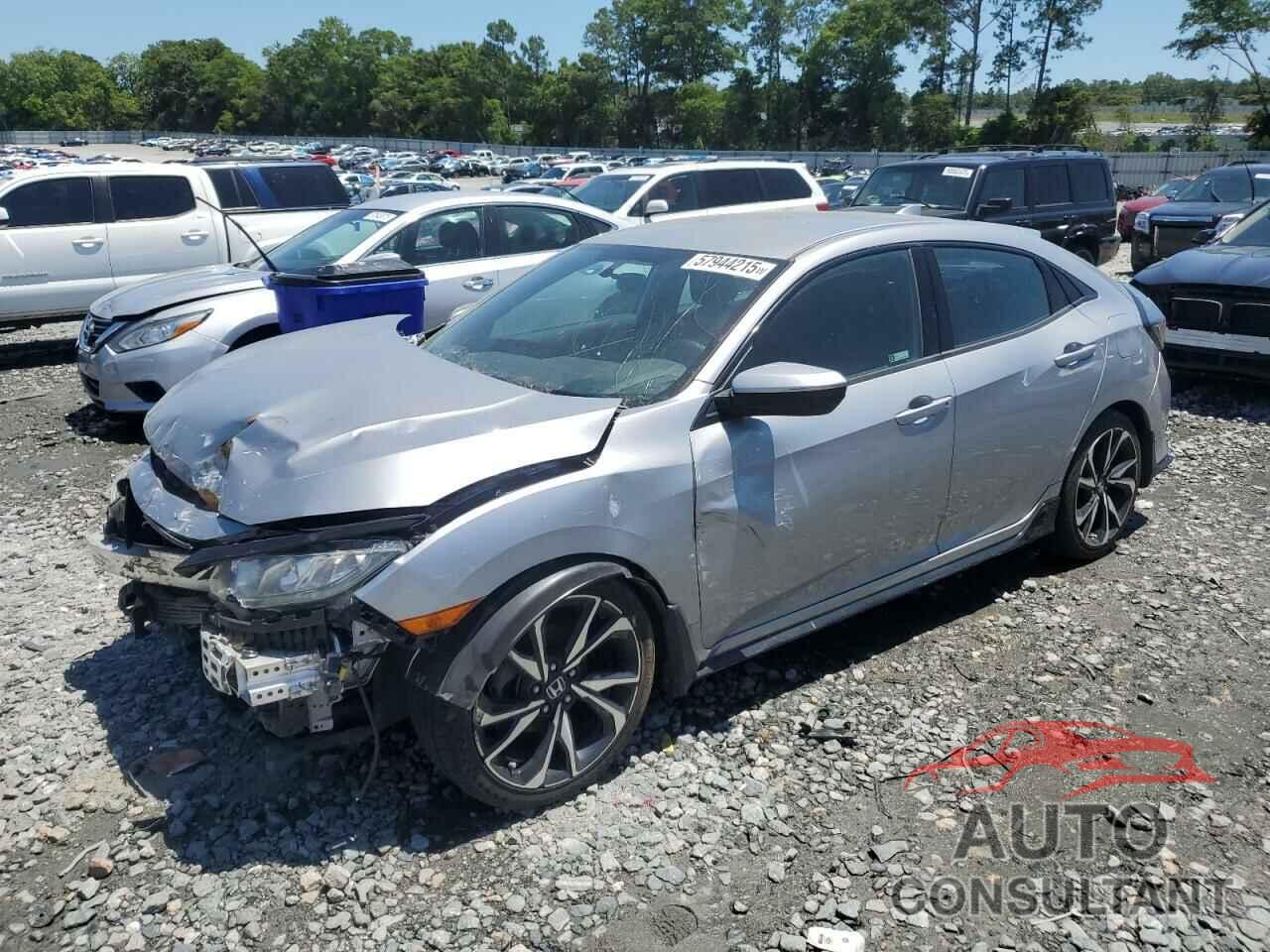 HONDA CIVIC 2018 - SHHFK7H43JU237183