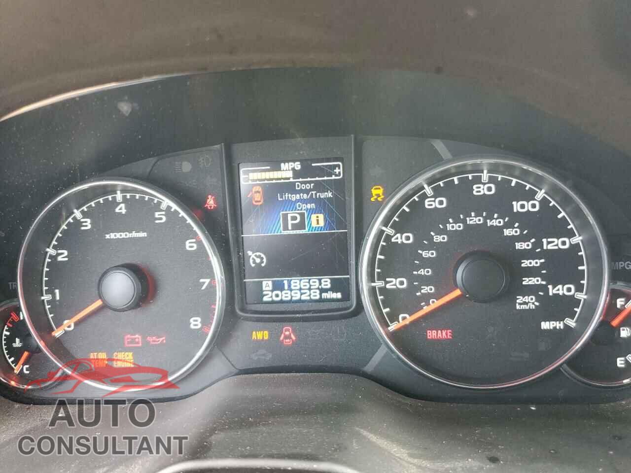 SUBARU OUTBACK 2014 - 4S4BRCLC5E3277704