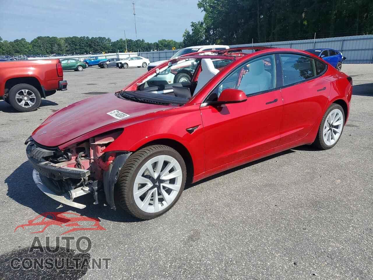 TESLA MODEL 3 2022 - 5YJ3E1EA2NF347098