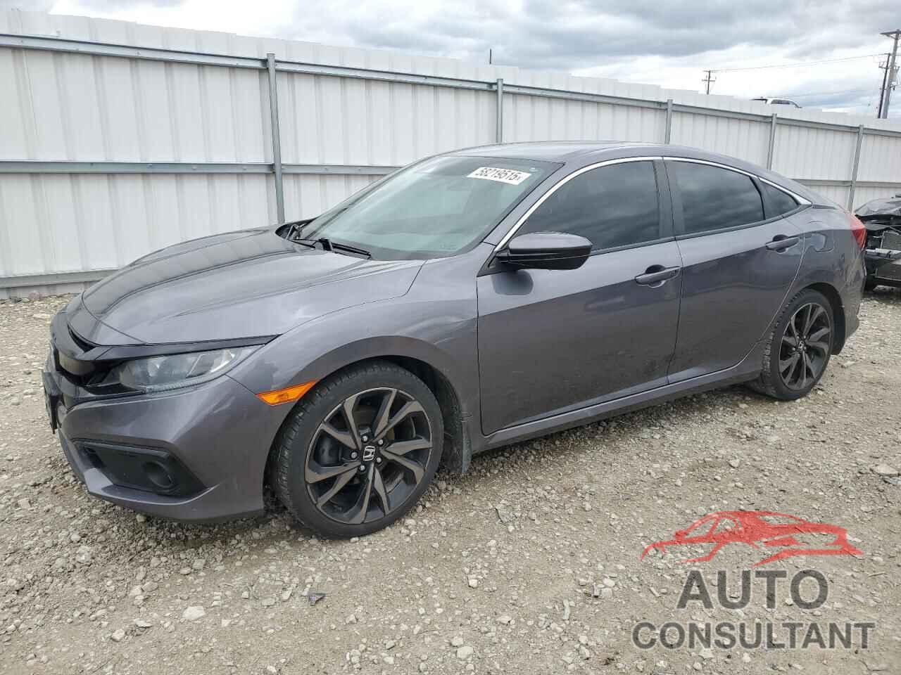 HONDA CIVIC 2019 - 2HGFC2F89KH589494