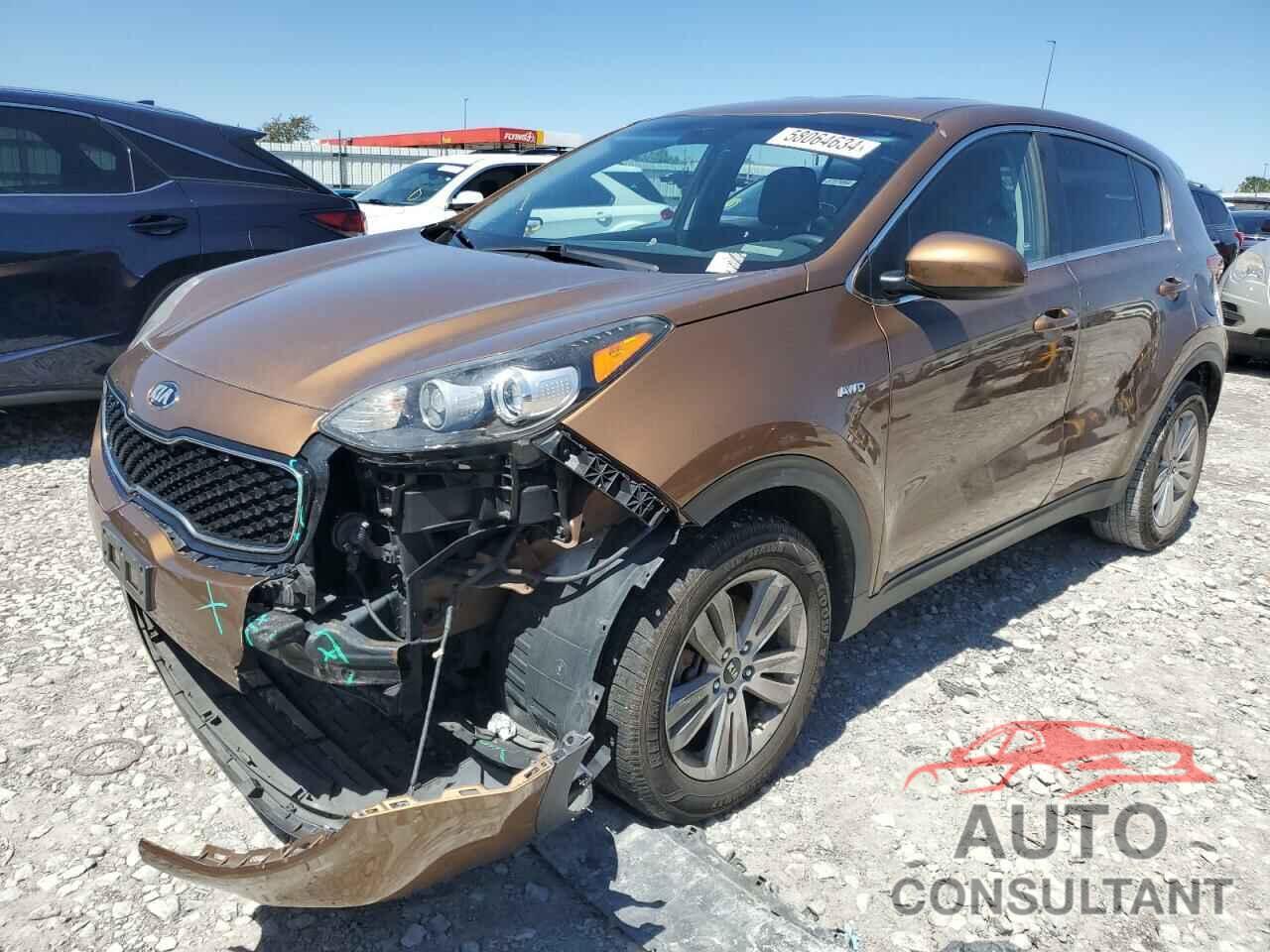 KIA SPORTAGE 2017 - KNDPMCAC3H7269092