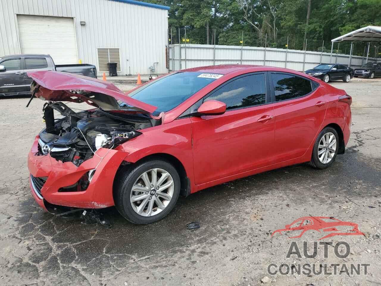 HYUNDAI ELANTRA 2015 - KMHDH4AE2FU377826