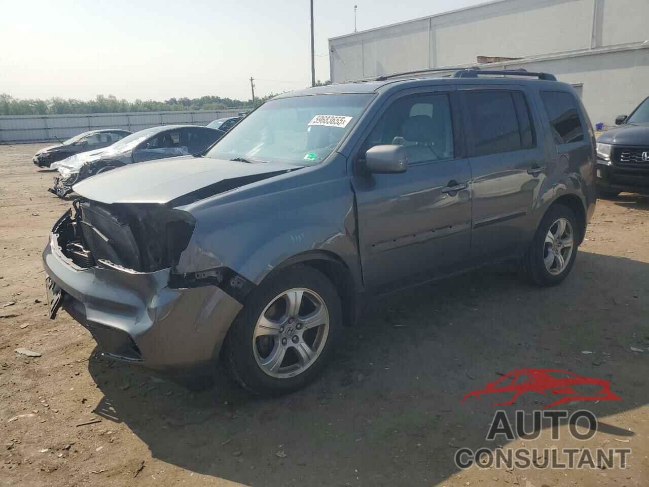 HONDA PILOT 2012 - 5FNYF4H66CB084493