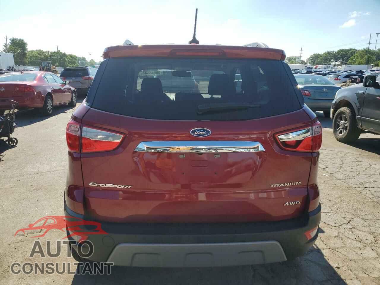 FORD ECOSPORT 2020 - MAJ6S3KL8LC317532