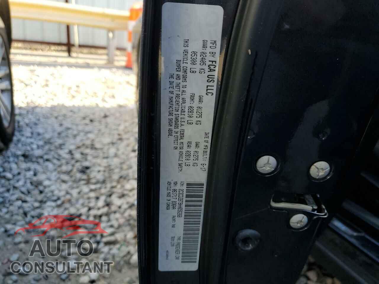 DODGE CHALLENGER 2017 - 2C3CDZBT9HH656268