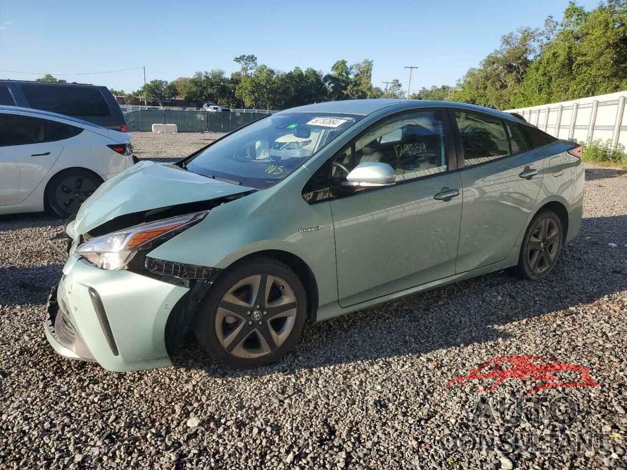 TOYOTA PRIUS 2020 - JTDKARFU6L3109215