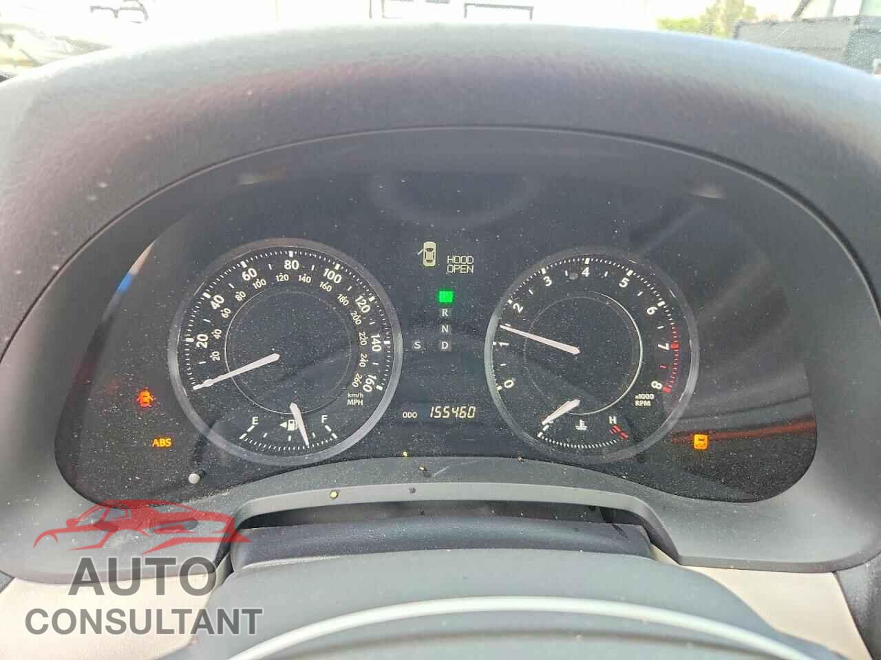LEXUS IS 2010 - JTHFF2C23A2501857