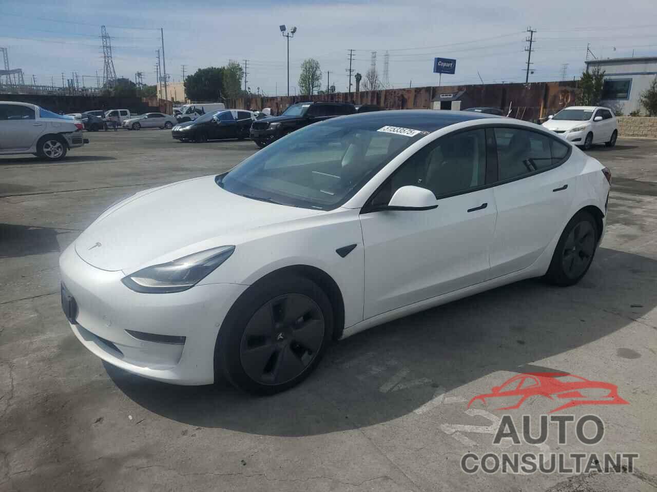 TESLA MODEL 3 2022 - 5YJ3E1EB5NF184262