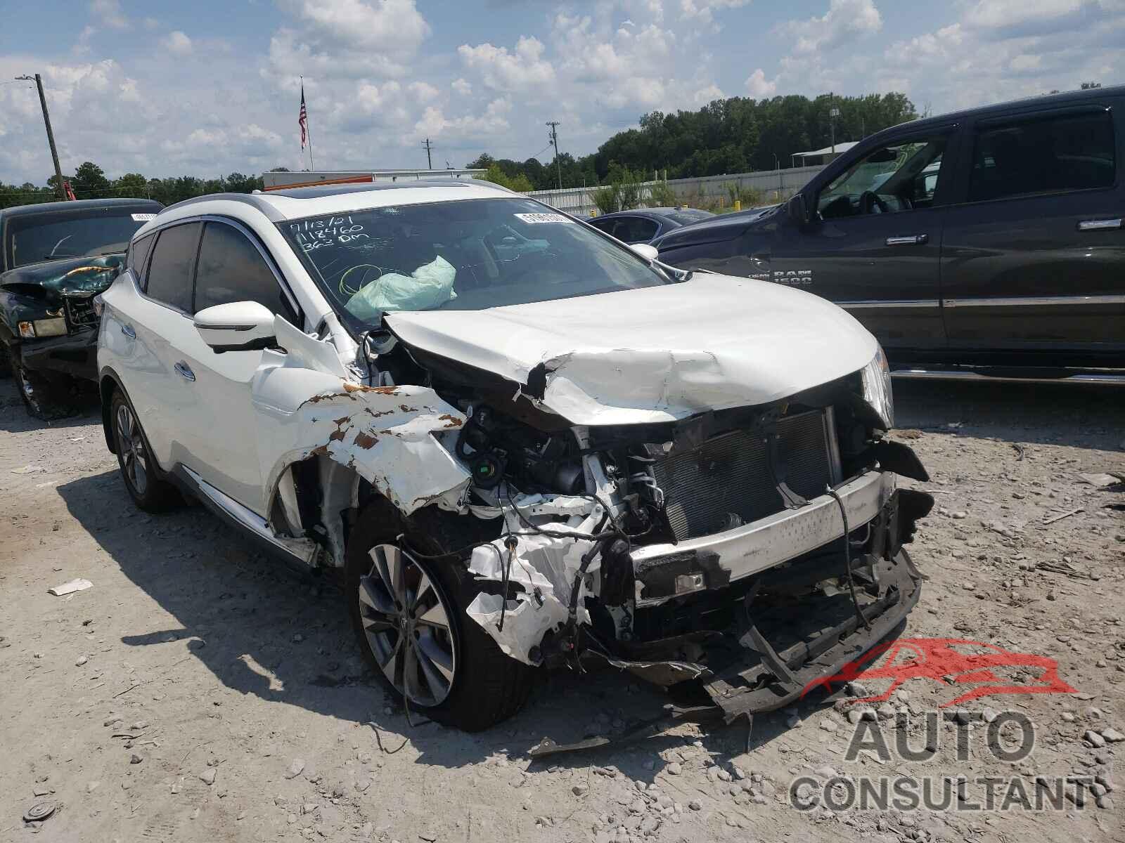 NISSAN MURANO 2017 - 5N1AZ2MG2HN148237