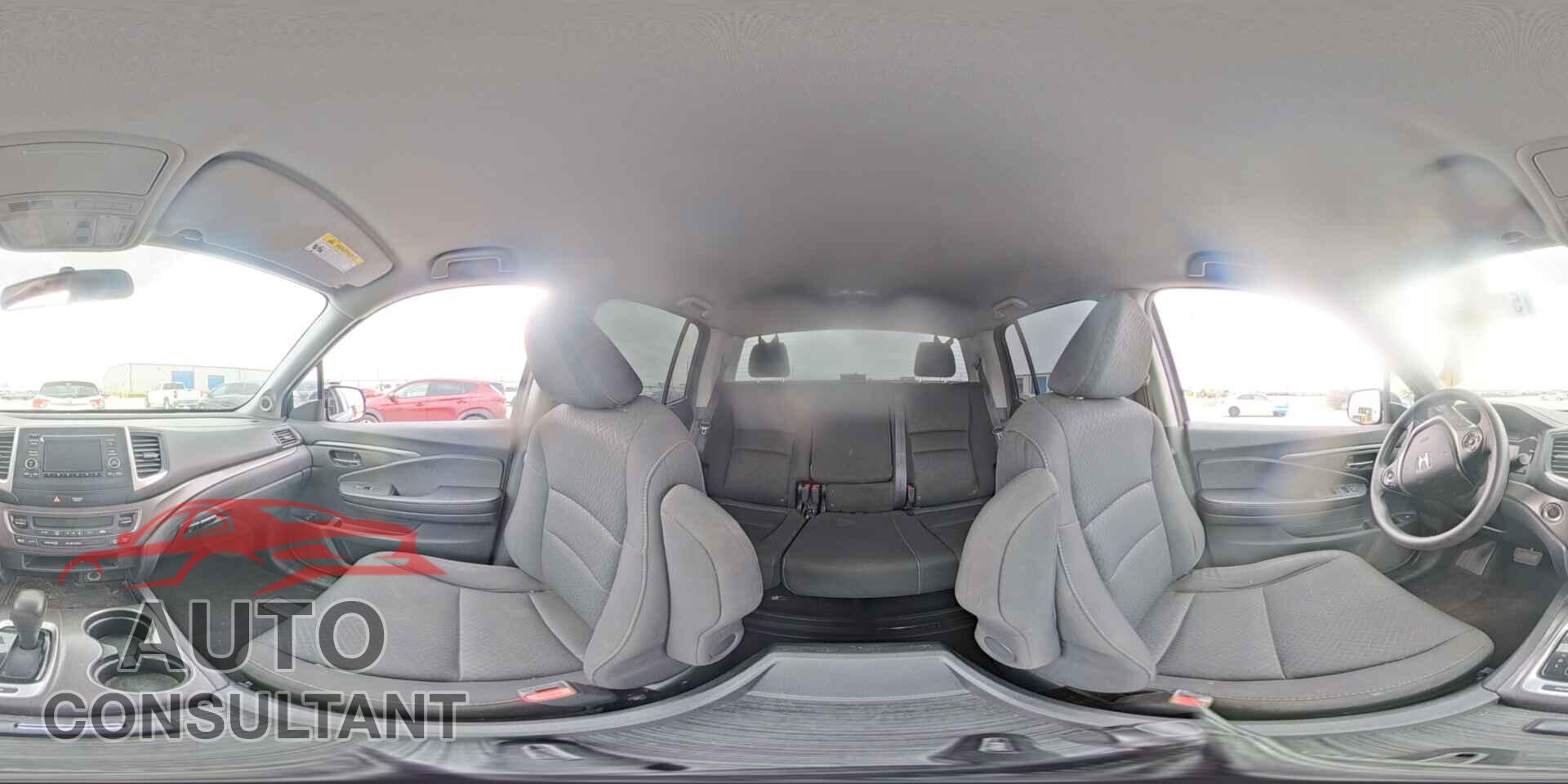HONDA RIDGELINE 2017 - 5FPYK2F13HB004850