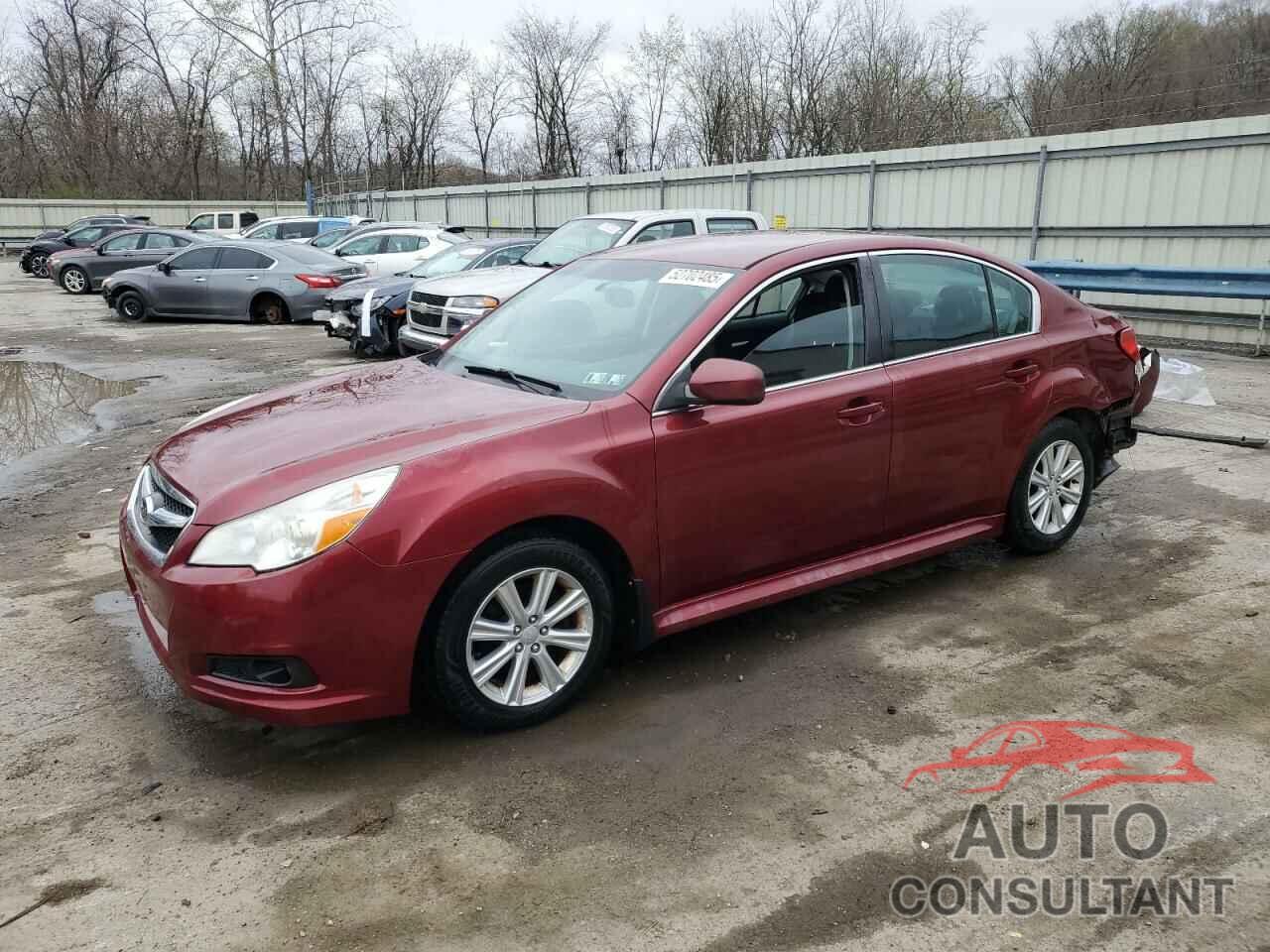 SUBARU LEGACY 2012 - 4S3BMBC68C3040435