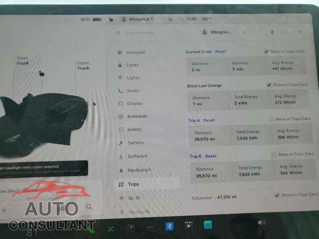 TESLA MODEL 3 2022 - 5YJ3E1EB7NF110261