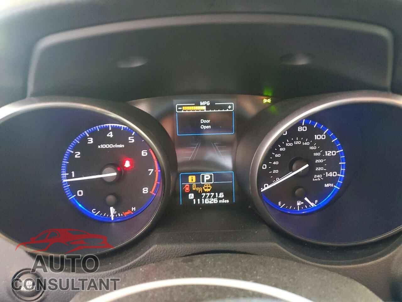 SUBARU OUTBACK 2018 - 4S4BSANCXJ3316741