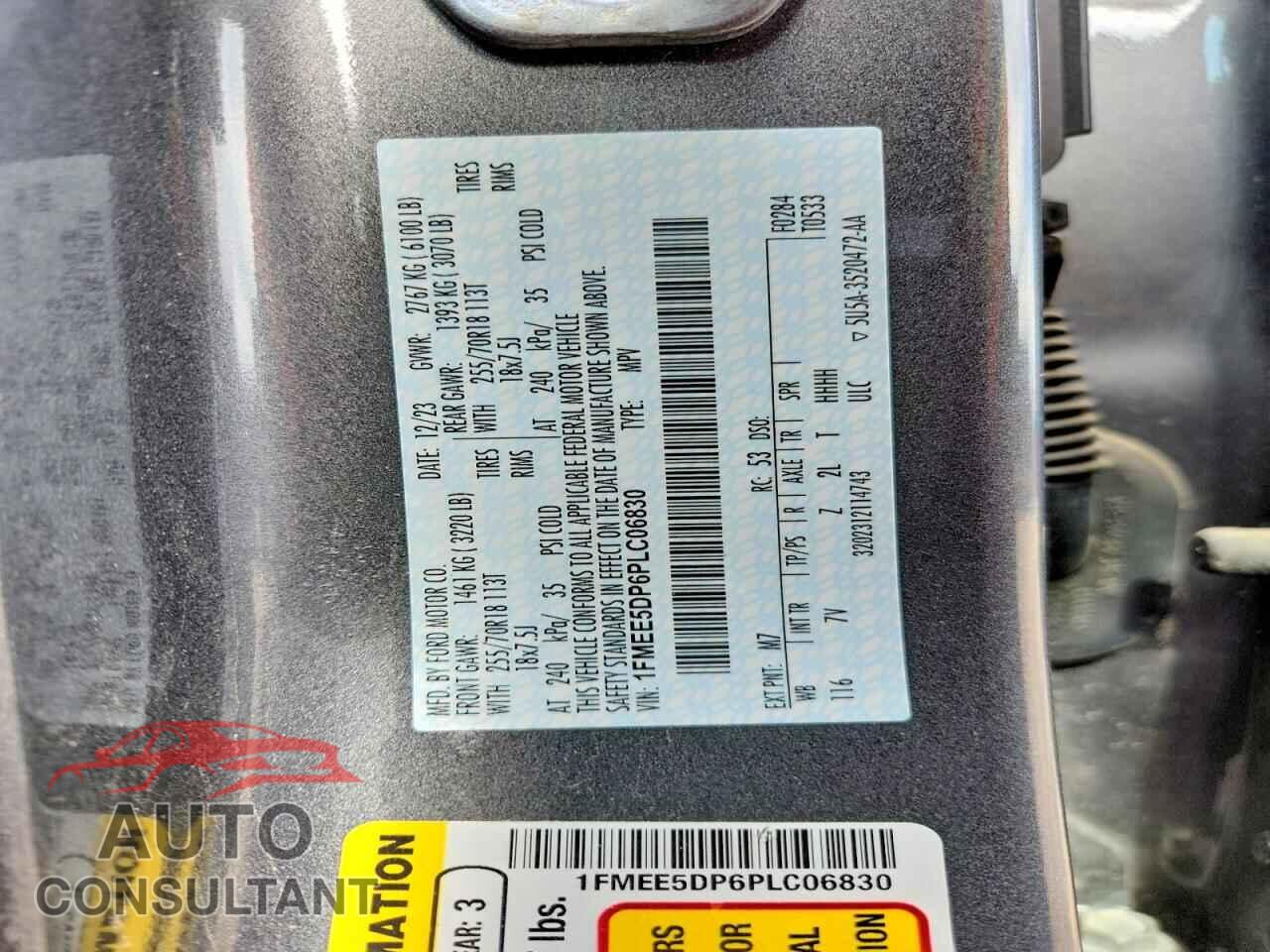 FORD BRONCO 2023 - 1FMEE5DP6PLC06830
