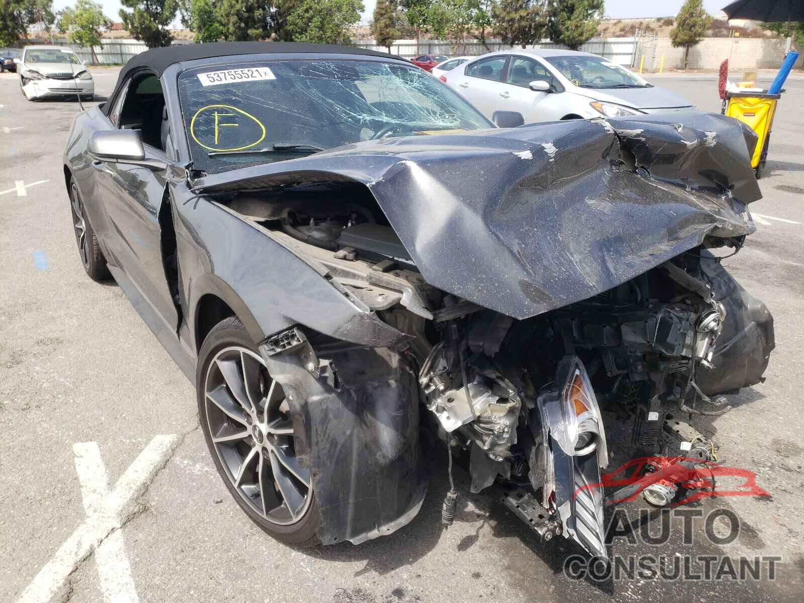 FORD MUSTANG 2017 - 1FATP8UH2H5229274