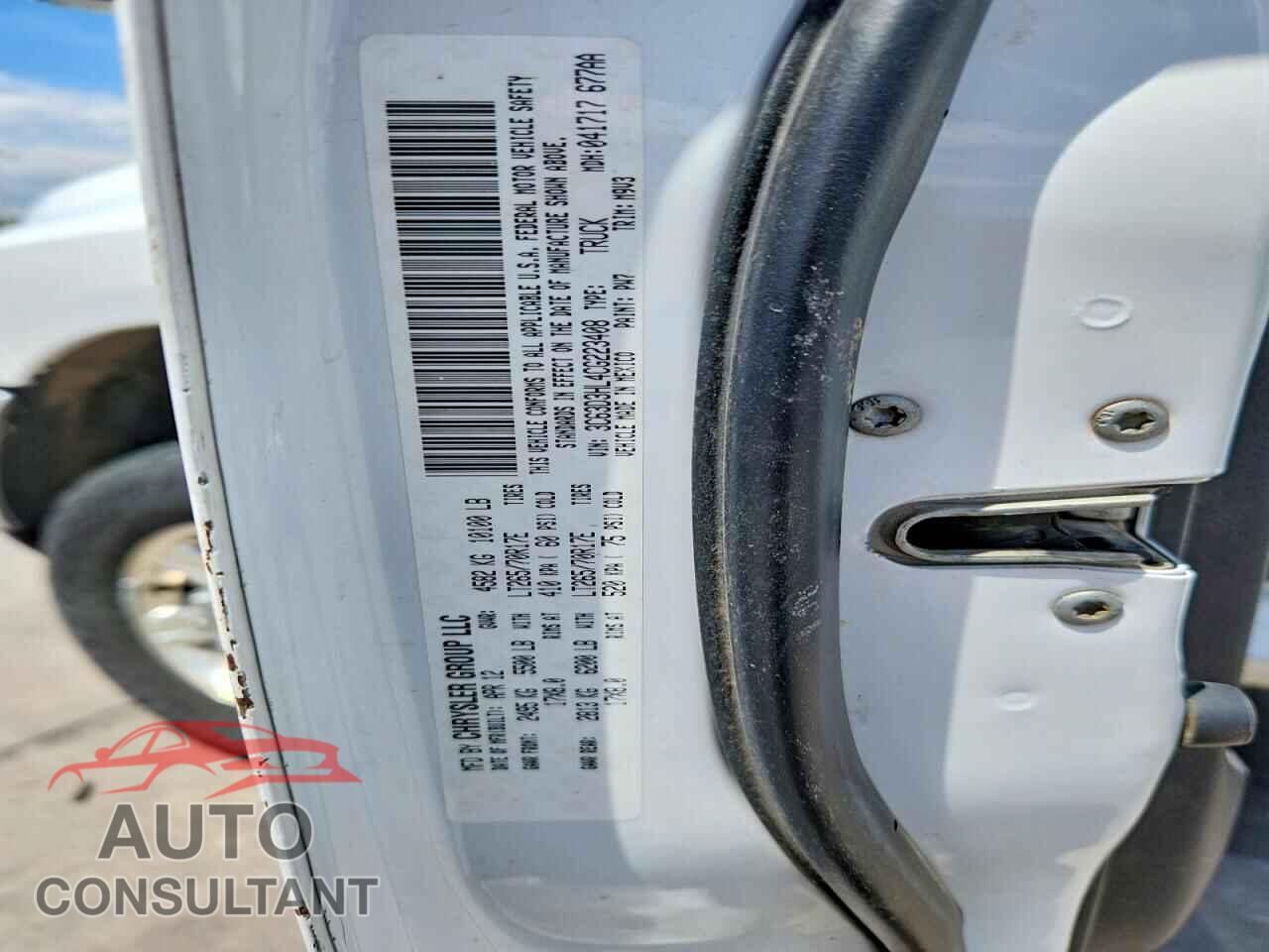 DODGE RAM 3500 2012 - 3C63D3HL4CG223408