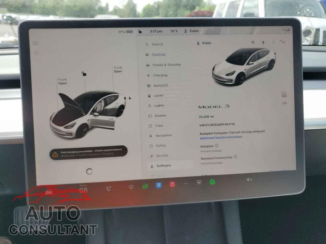 TESLA MODEL 3 2023 - 5YJ3E1EA8PF464719