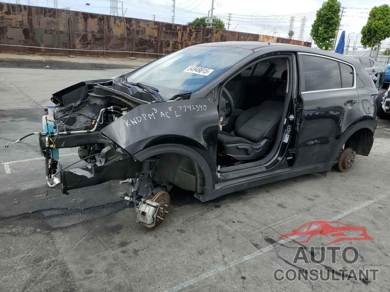 KIA SPORTAGE 2020 - KNDPM3AC5L7742340