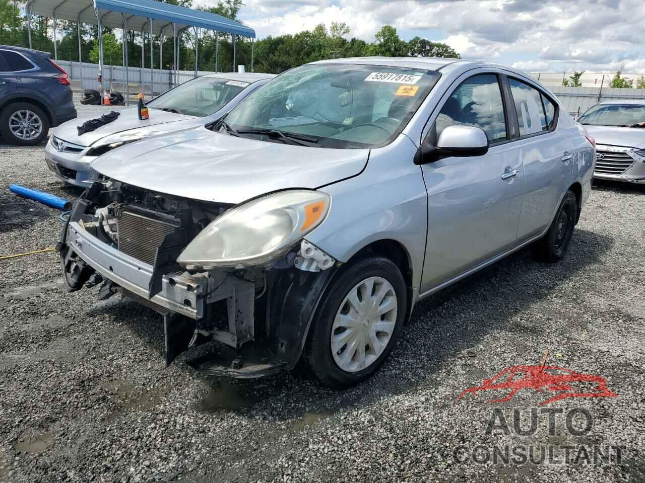 NISSAN VERSA 2012 - 3N1CN7AP4CL867883