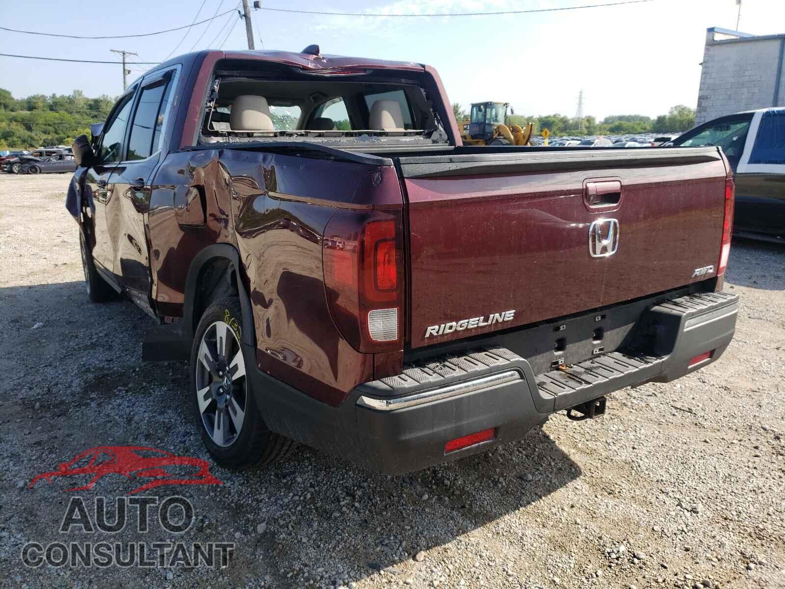 HONDA RIDGELINE 2017 - 5FPYK3F63HB030284