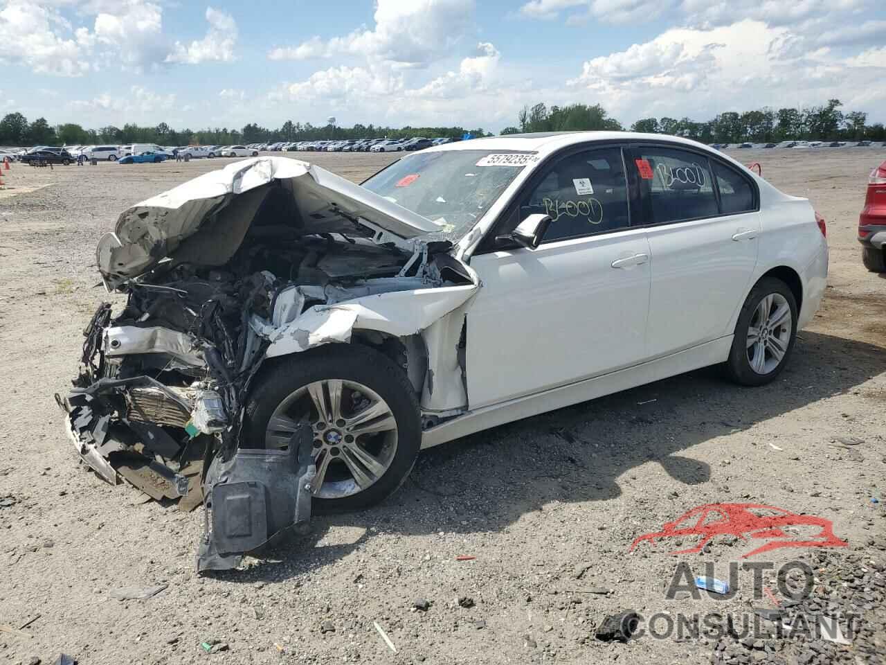 BMW 3 SERIES 2016 - WBA8E9C53GK644183